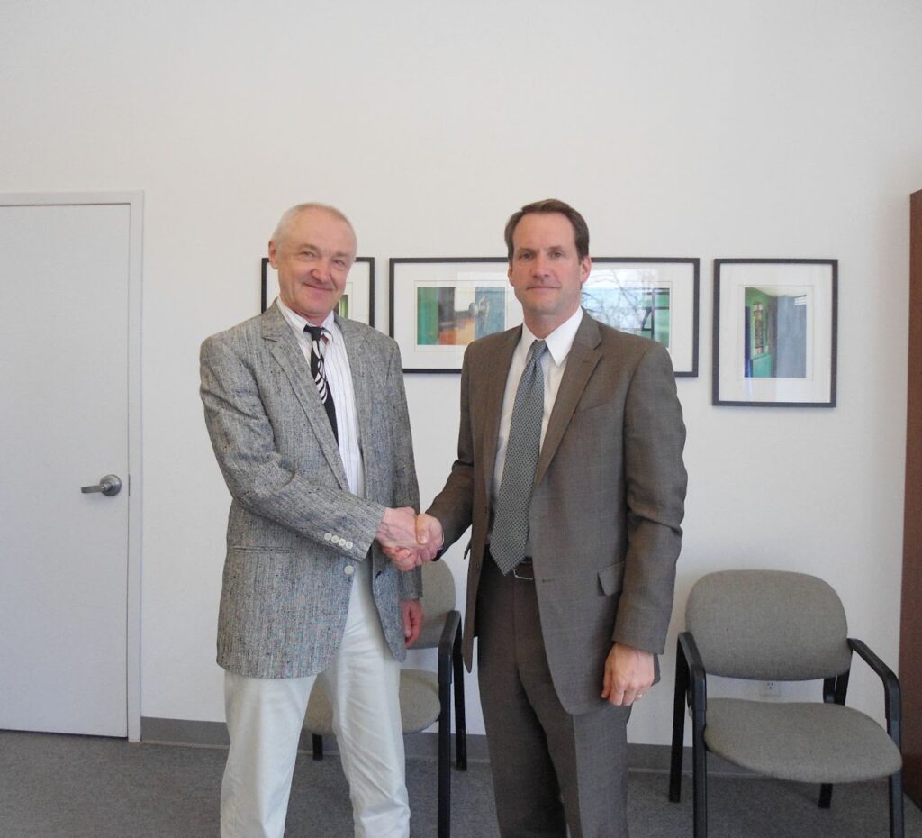 with Jim Himes, U.S. Сongressman from Connecticut