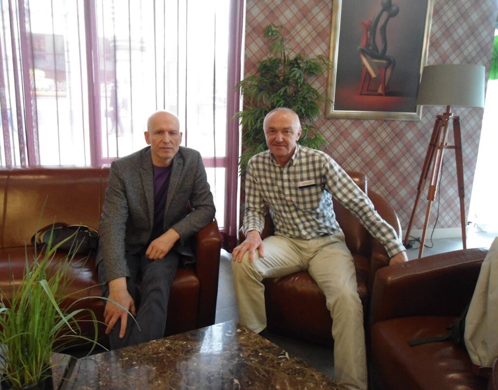 with Guntars Krasts, Prime Minister of Latvia (1997-1999)
